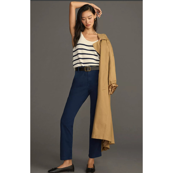 New ASKK NY Navy Blue Twill Chino Pants - 27 waist